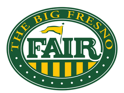 Green and yellow Big Fresno Fair logo