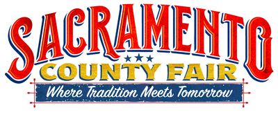 Sacramento County Fair logo.