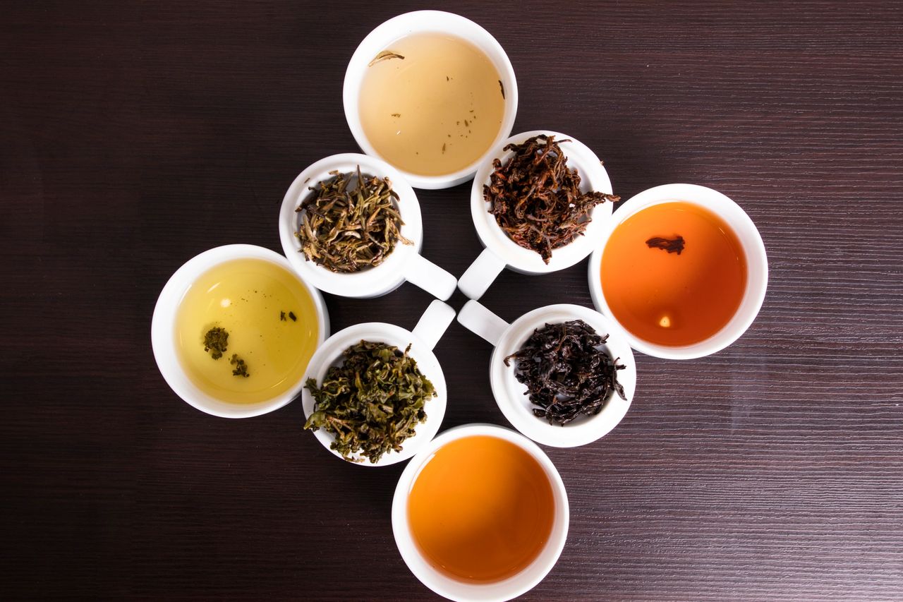 Variedades de té (oxidaciones)
