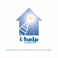 Logo for iHelp Tempe homelessness program.