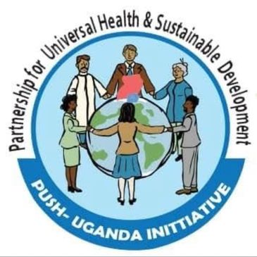 Logo of PUSH Uganda Initiative promoting health and development partnership.