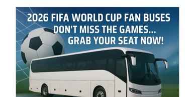 FIFA World Cup Fan Buses
FIFA World Cup Transportation
FIFA Shuttle Bus to Levi's Stadium