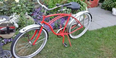 The Schwinn beach cruiser