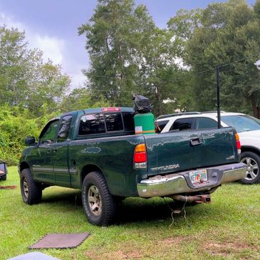 The Rattlesnake work truck loaded up and ready to go to the next job.