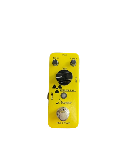 Donner Yellow Fall Delay Pedal