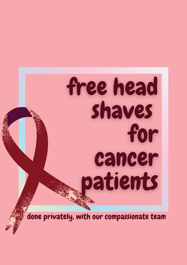 Free Head Shaves for cancer patients