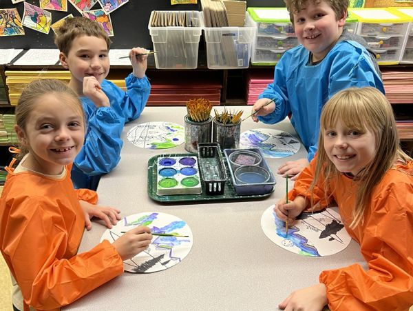 Artist Erin Leigh Boughamer Erin leigh Studios CT MA RI Student Work 3