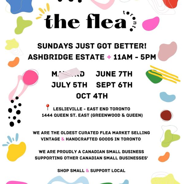 The Toronto Flea 2026 Dates