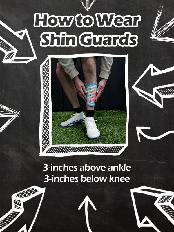 How to wear shin guards 