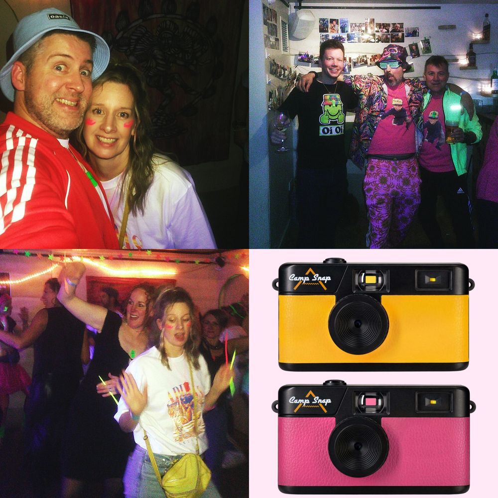 Point & Party Retro Camera Hire Example Images