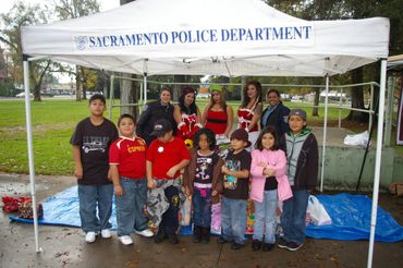 Sacramento Police Department assist with Devotions Toy Drive to ensure these kids have a Christmas. 0