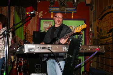 Left of Centre guitarist, shines tonight at the Powerhouse Pub in Folsom, CA.