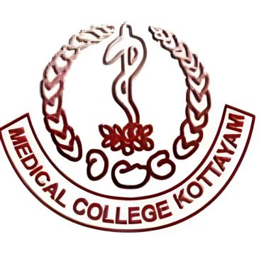 Medical College Kottayam logo with symbolic medical emblem.
