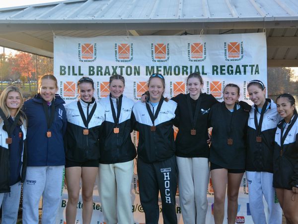 Ending our Fall season with 2ks! Results from the Bill Braxton Memorial Regatta. 

Women's Varsity 8