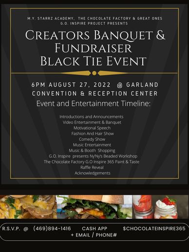 RSVP Today call 469-894-1416