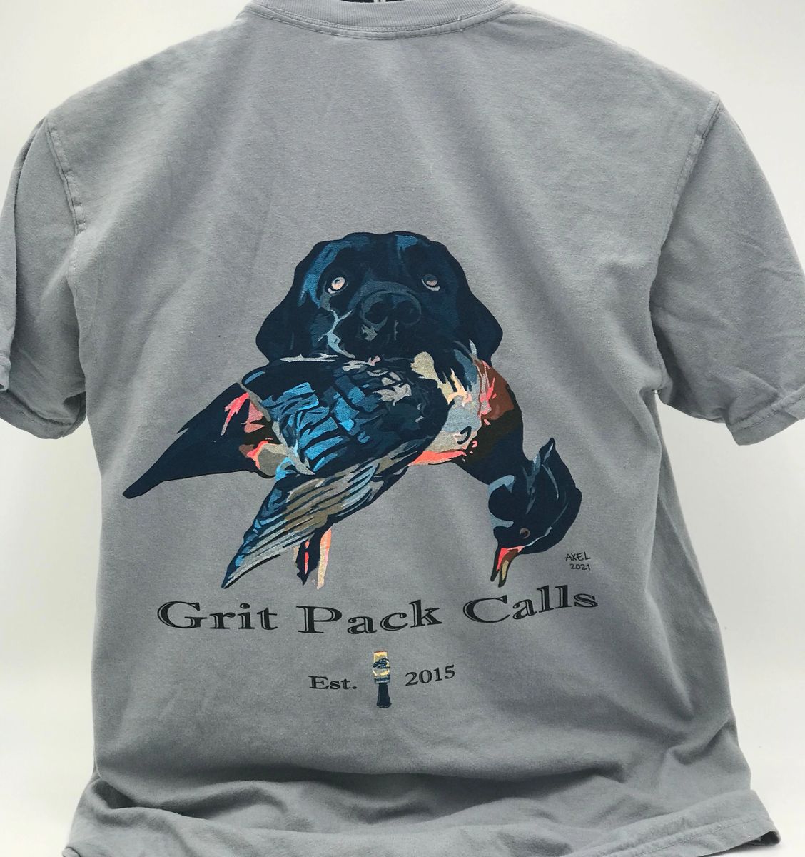 The Axel Wood Duck Shirt Gray Color