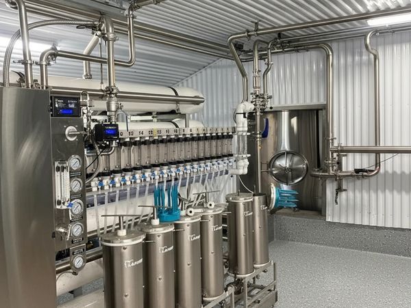 Tuyauterie concentrateur
