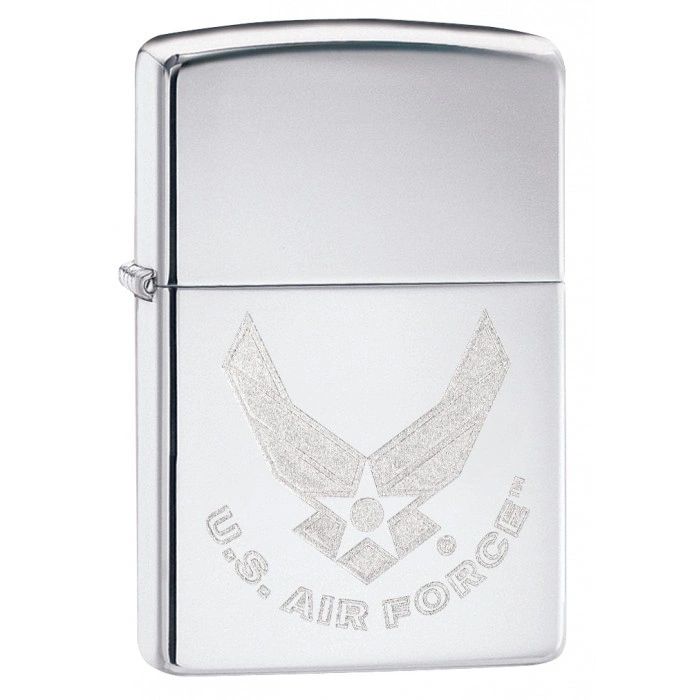 Zippo USAF Air Force Logo, Engraved