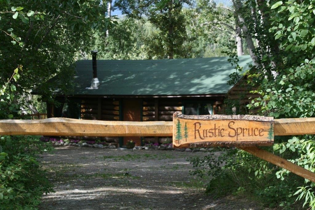 Alaska Rustic Spruce Cabin Vacation Rental Cabin Rental