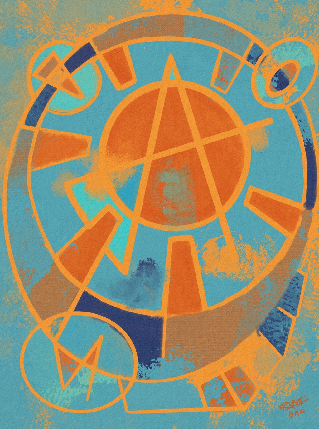 Abstract Expressionism; ‘The language of Geometry & Symbol’