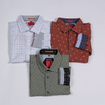 chemise à motifs PZ