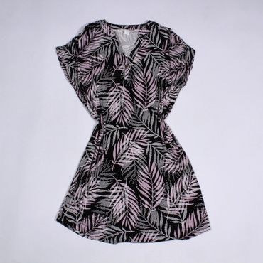 Robe en viscose imprimée,
