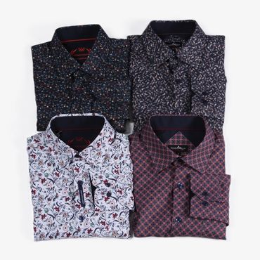 Chemise à motifs Lief Horsens et Sugar