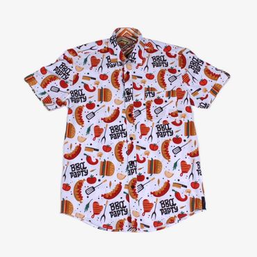 chemise à motifs et manches courtes  
49.99$