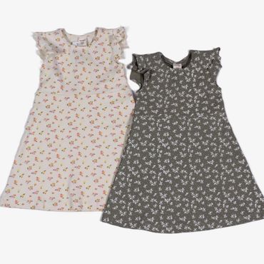rode en coton à motifs