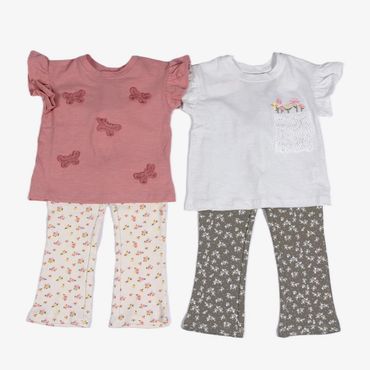 leggings et col ronds assortis