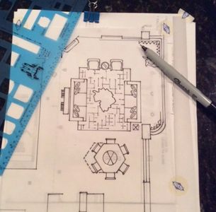 A floor plan is made for you to see the layout of what is being selected.  You will see the movement you have around the room. 