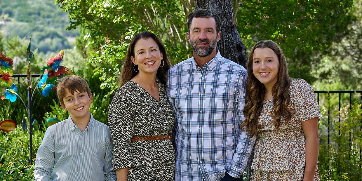 Photo of Tiffany Bennett and her family.