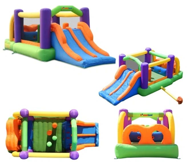 kids inflatable obstacle course