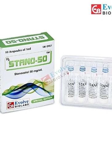 STANO 50 Estanozolol 50mg 10 Ampollas