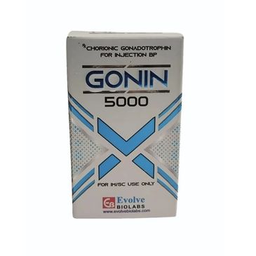 GONIN 5000 HCG GONADOTROPINA CORIÓNICA