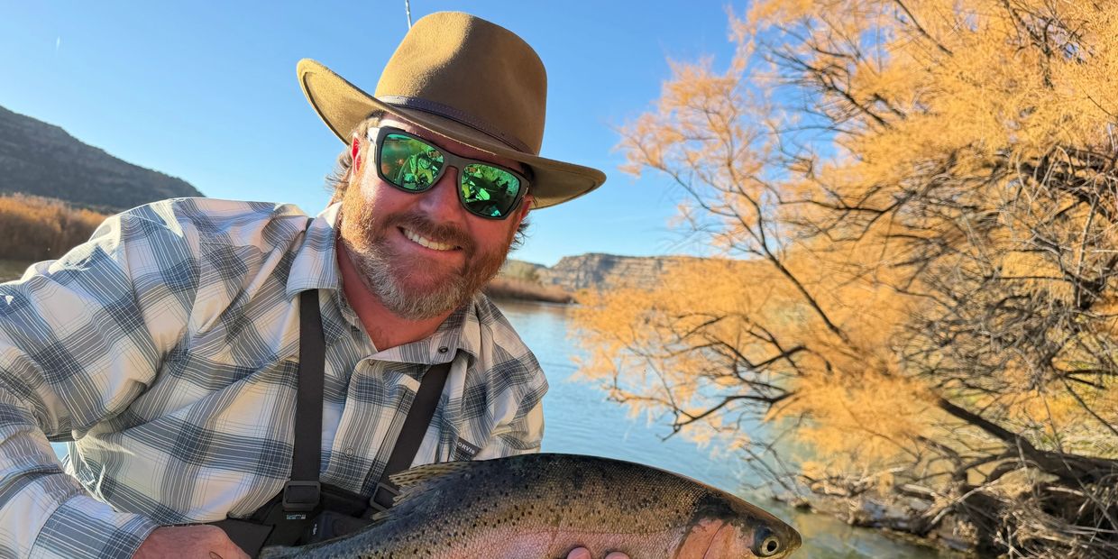 A man holding a fish