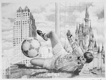 Sports print 1994 Orlando Soccer