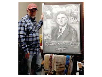 Pencil drawing by artist Joe Belt 