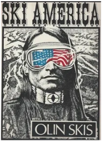 Ski America drawing with Olin Skis