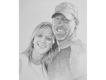 Pencil drawing by artist Joe Belt 