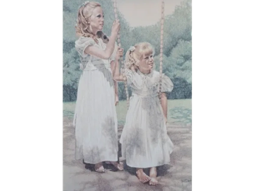 Pastel Pencil drawing by artist Joe Belt 