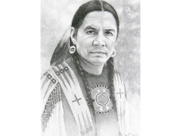 Pencil drawing by artist Joe Belt 