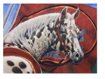 Renage, Florida State Seminoles pastel sports art by Joe Belt
