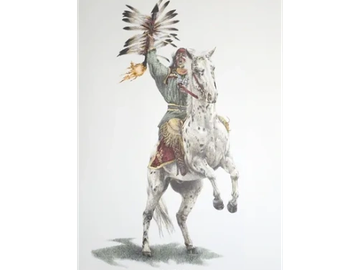 FSU Seminole Spirit 1993 sports art print by Joe Belt