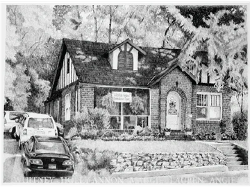 Pencil drawing by artist Joe Belt 
