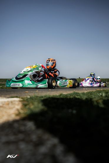 Kenzo Vernhes, pilote français Karting
