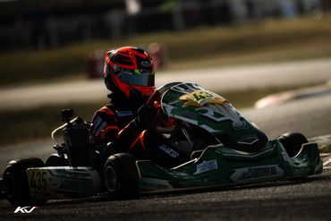 Kenzo Vernhes, pilote français Karting