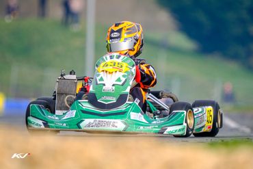 Kenzo Vernhes, pilote français Karting