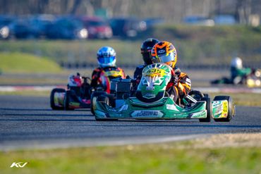 Kenzo Vernhes, pilote français Karting