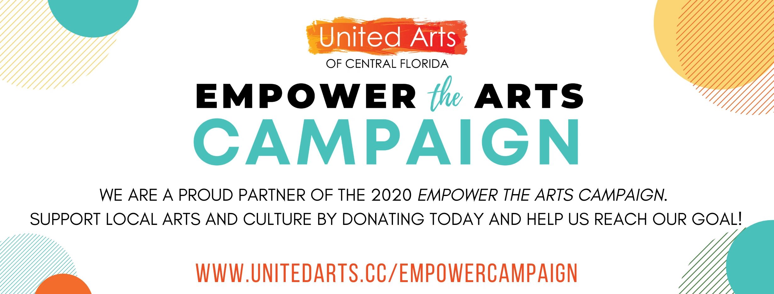 United Arts of Central Florida's Empower the Arts Campaign to support local arts and culture.